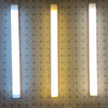 LED Motion Sensor Bar Light Wireless Induction Night Light USB Rechargeable Detector Lamp for Kitchen Cabinet Wardrobe Bedroom